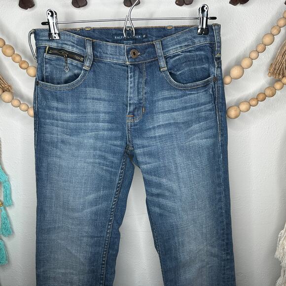 Ralph Lauren Tribeca Denim Straight Jeans - Picture 1 of 7